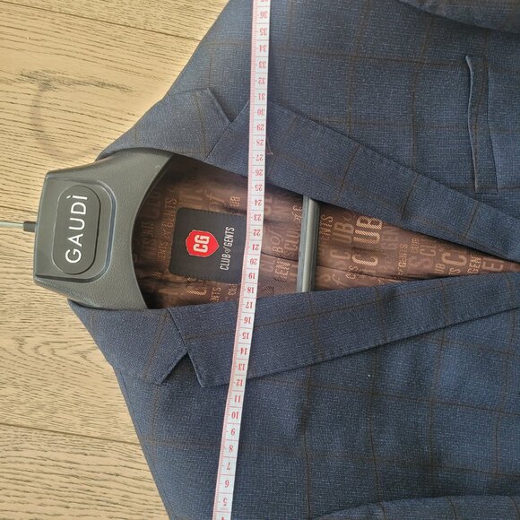 navy blue suit with italian wool - Picture 2 of 14